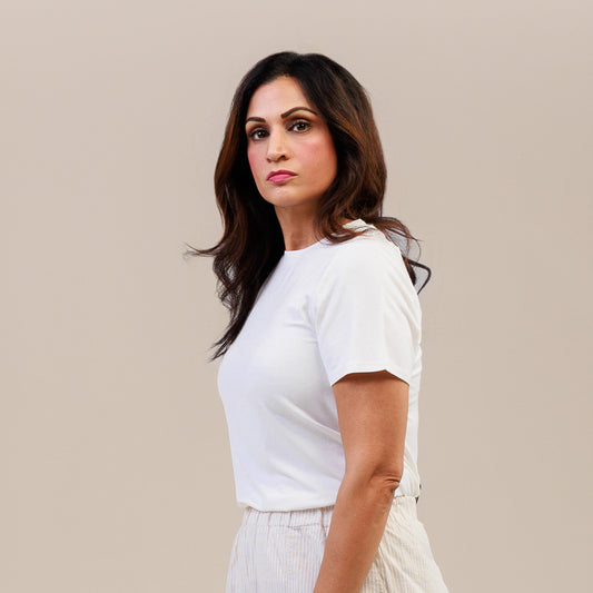 Short Sleeve Crew Neck T-shirt White