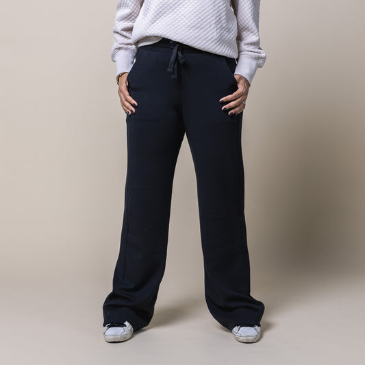 Scuba Straight Leg Sweatpant Black