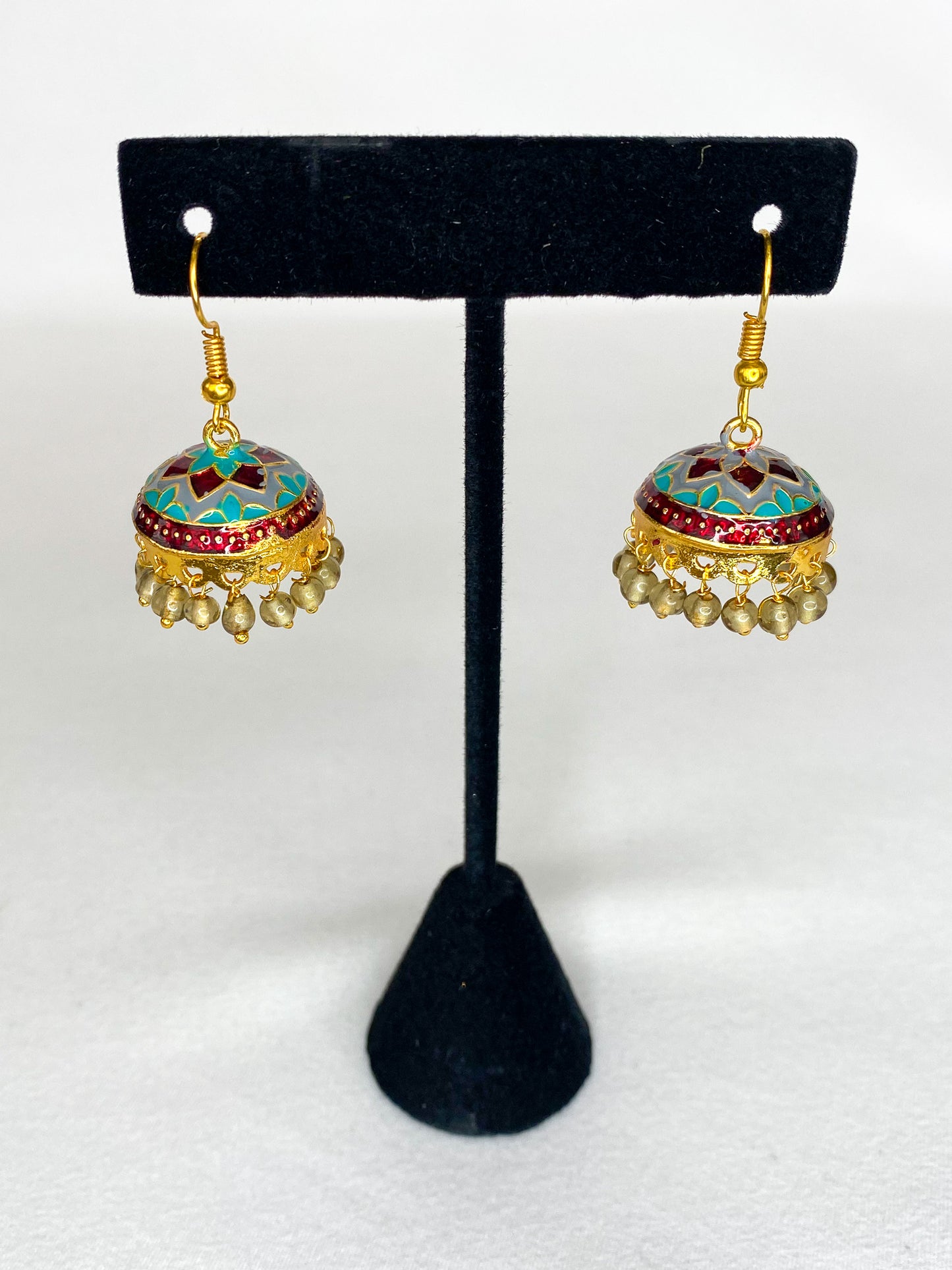 Multicolor Jhumka Earrings