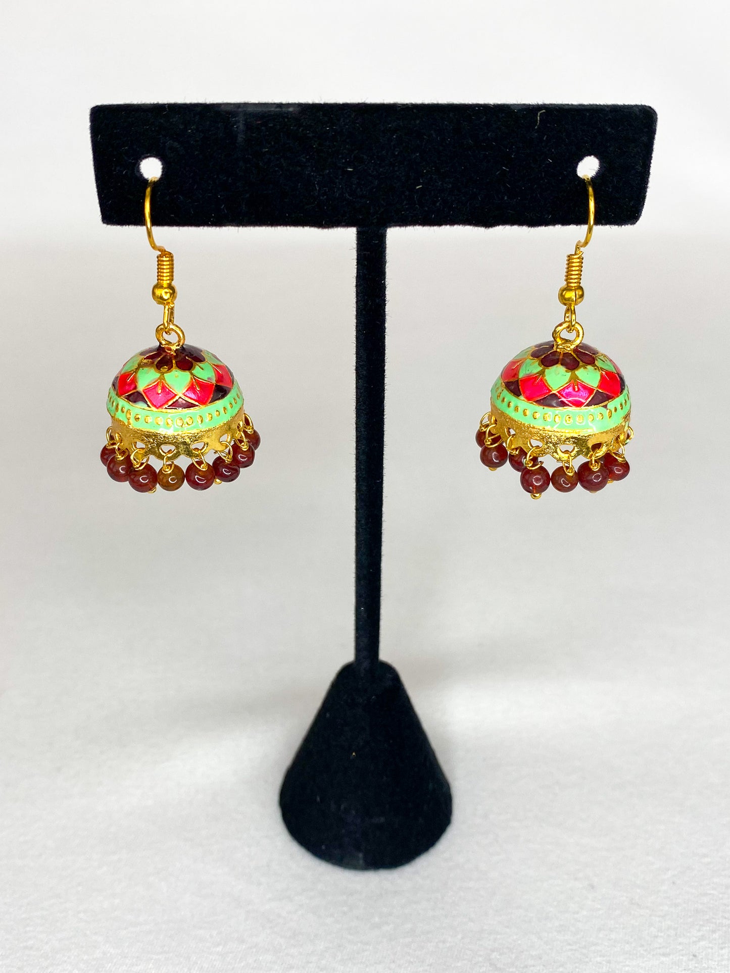 Multicolor Jhumka Earrings