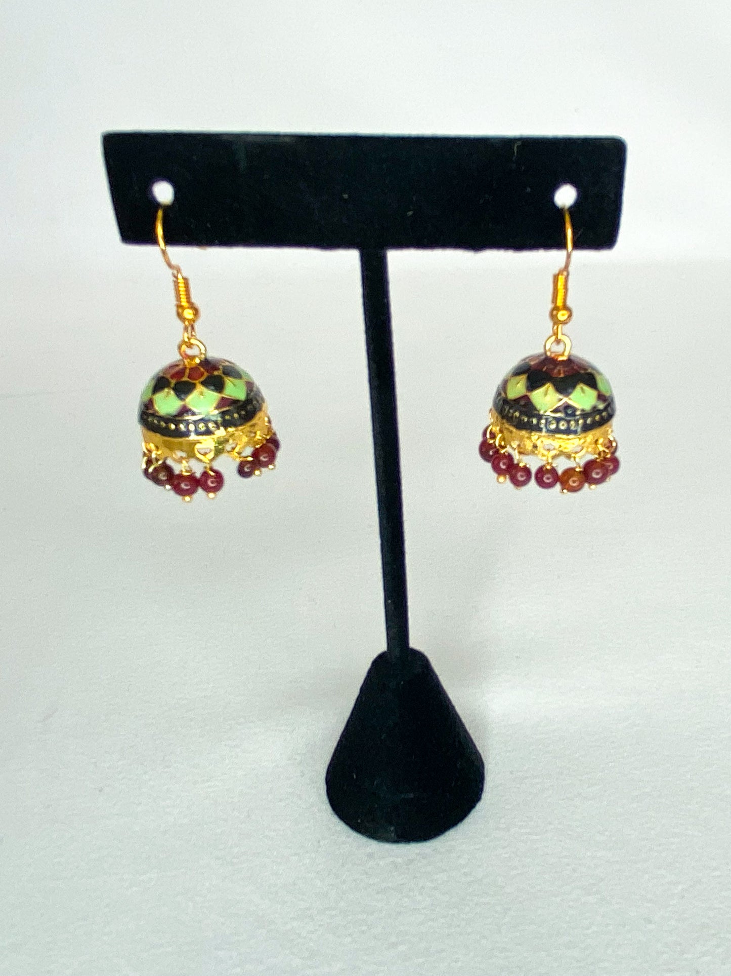 Multicolor Jhumka Earrings