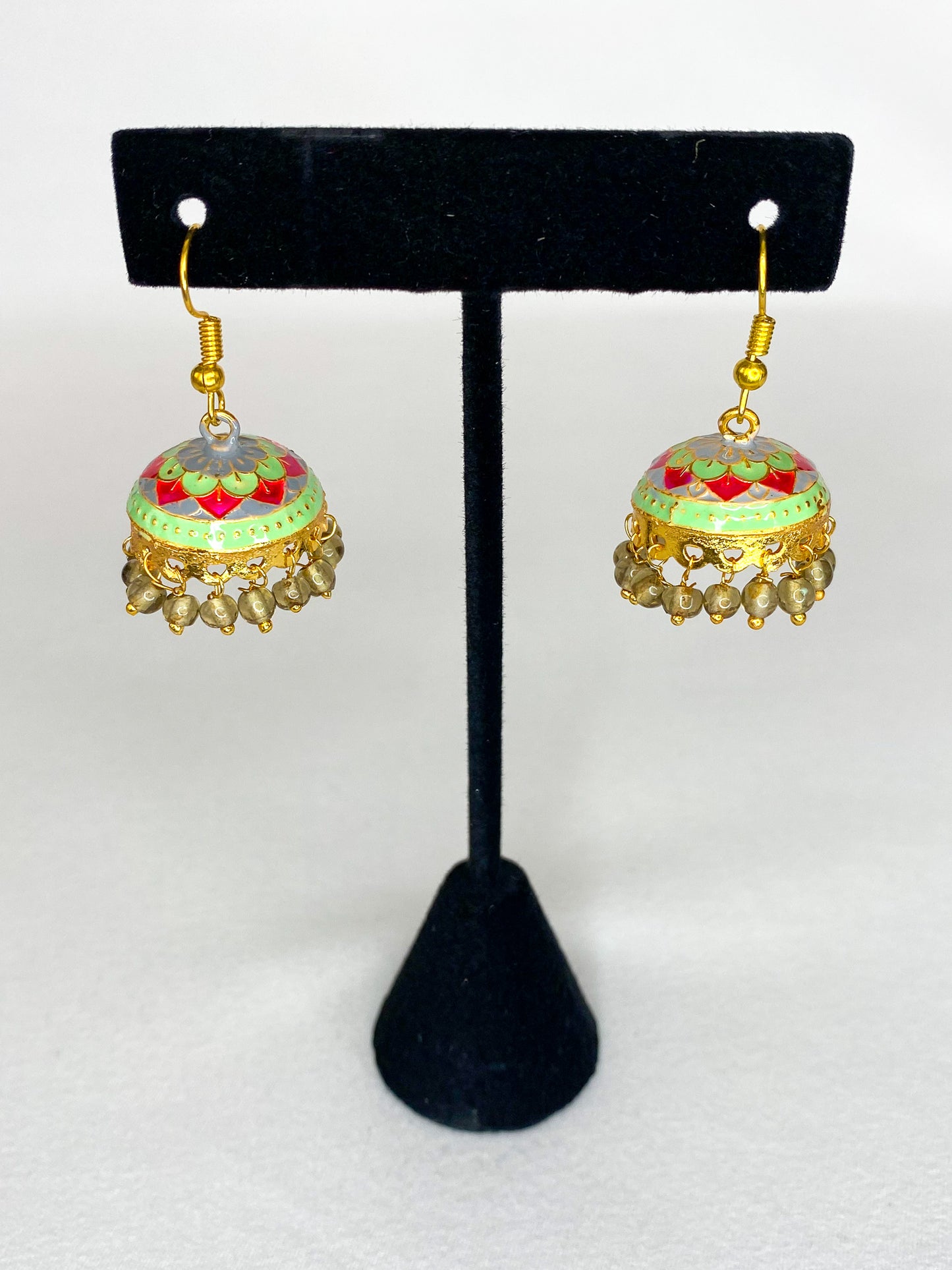 Multicolor Jhumka Earrings