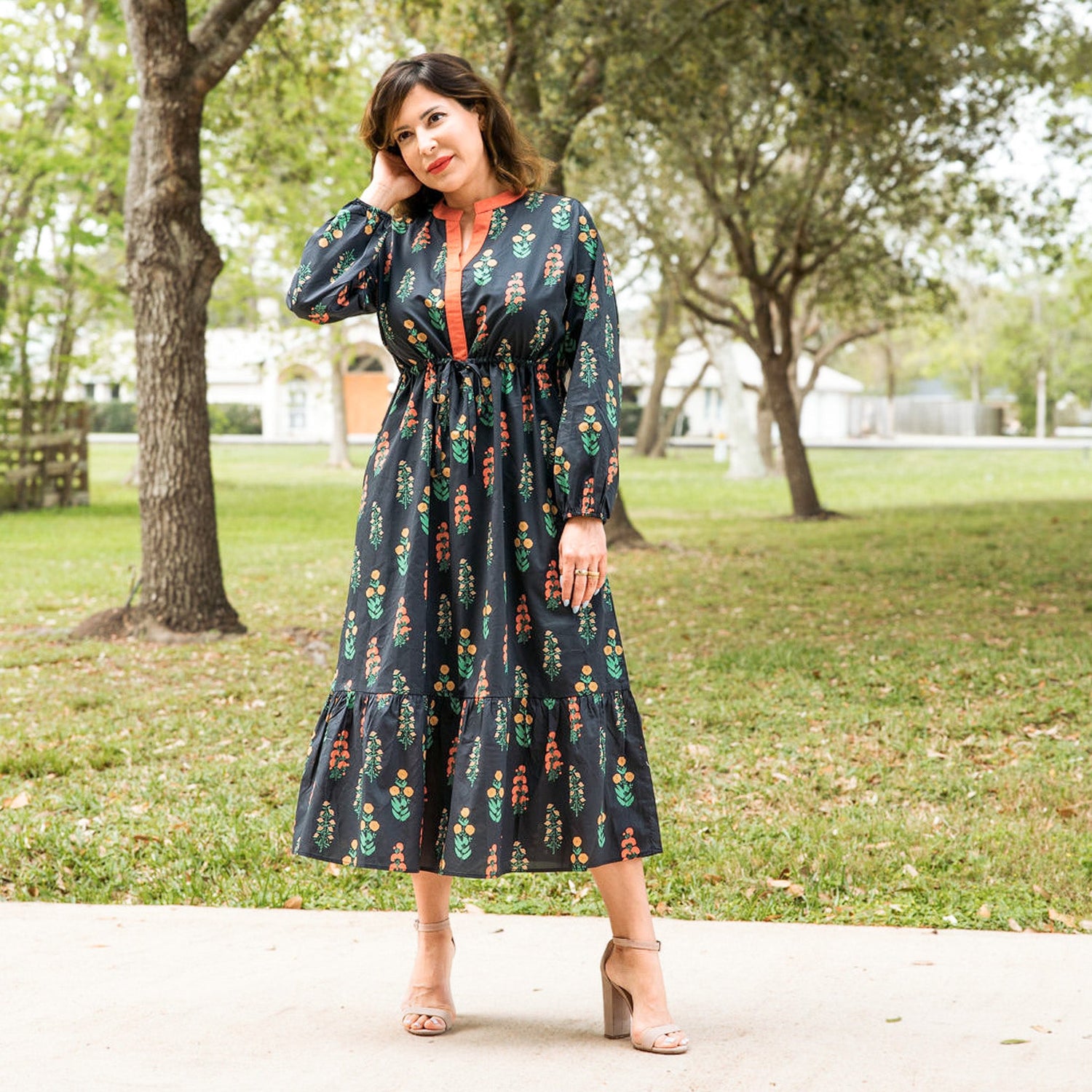 Long Sleeve Midi & Maxi Dresses for Women | Chammeli Long Sleeve Midi & Maxi Dresses for Women | Chammeli