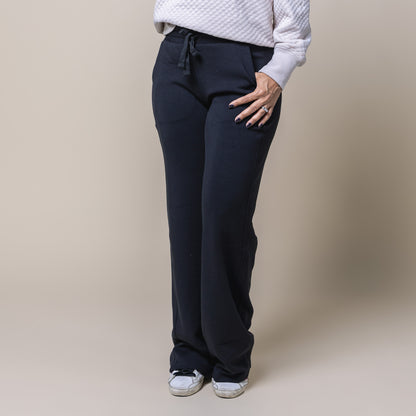 Scuba Straight Leg Sweatpant Black