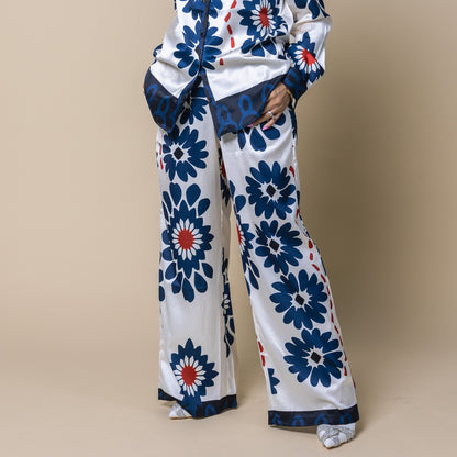 Floral Co-ord Wide Leg Pants