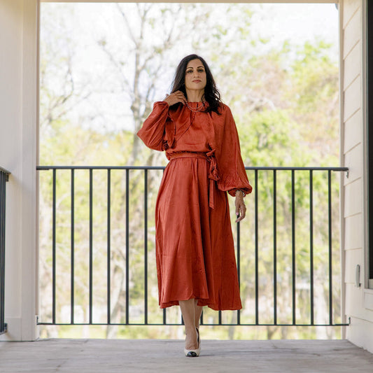 Long Sleeve Midi & Maxi Dresses for Women | Chammeli Long Sleeve Midi & Maxi Dresses for Women | Chammeli